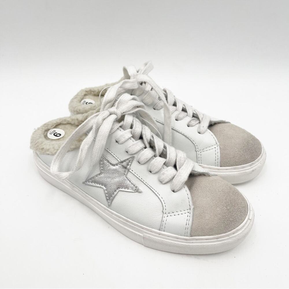 NEW STEVEN Shoes Steve Madden Prancey Slip On Sneakers Multi White Size 6 NWOT